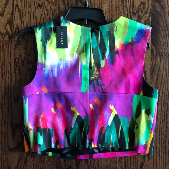 Milly multicolor crop top - Picture 2 of 2